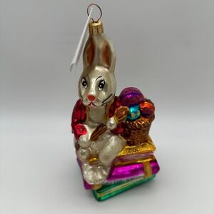 Christopher Radko Easter 1998 Ornament "COTTON TALE"